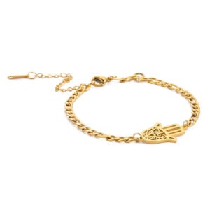 bracelet main de fatma en or