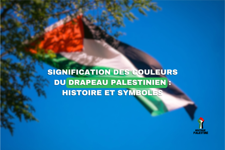 Signification des couleurs du drapeau palestinien : histoire et symboles