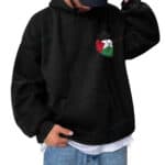 Sweat A Capuche Palestine Coeur
