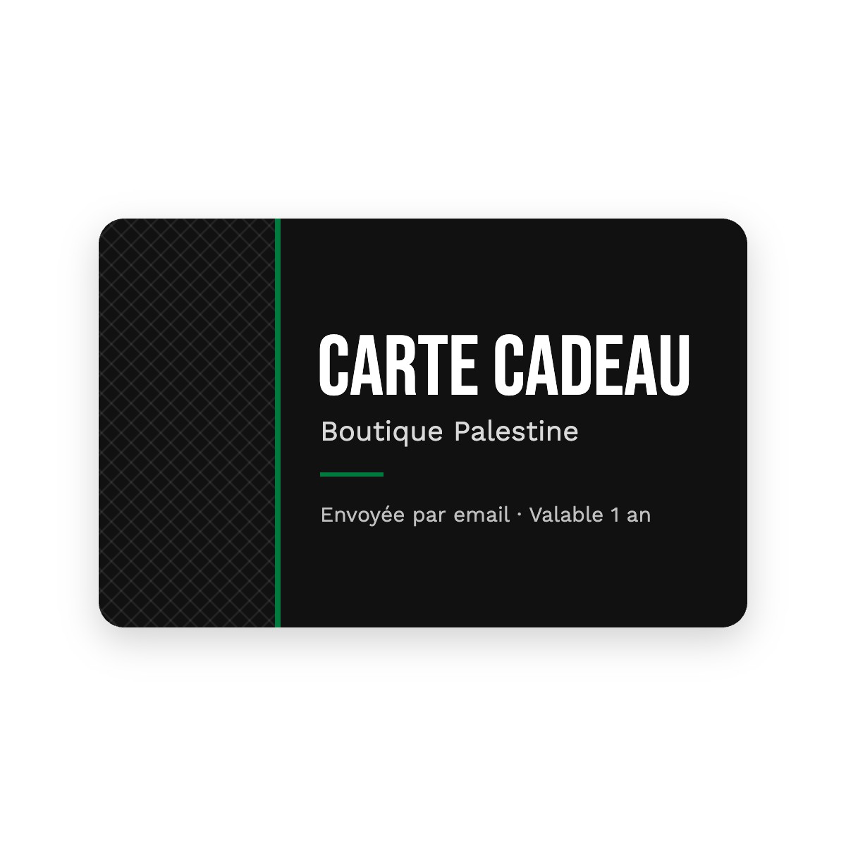 Carte Cadeau Boutique Palestine
