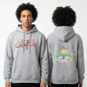 Pull Gaza Design – coloris gris
